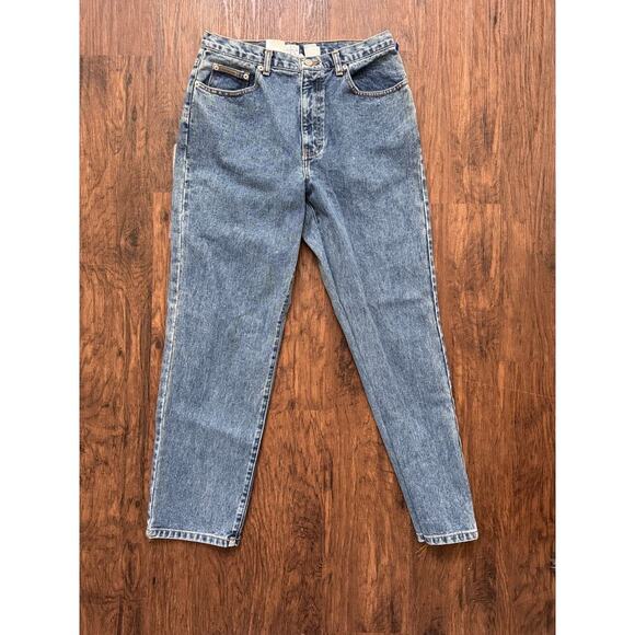 Vintage 90s Calvin Klein Straight Leg Easy Fit Denim Jeans - Picture 3 of 6